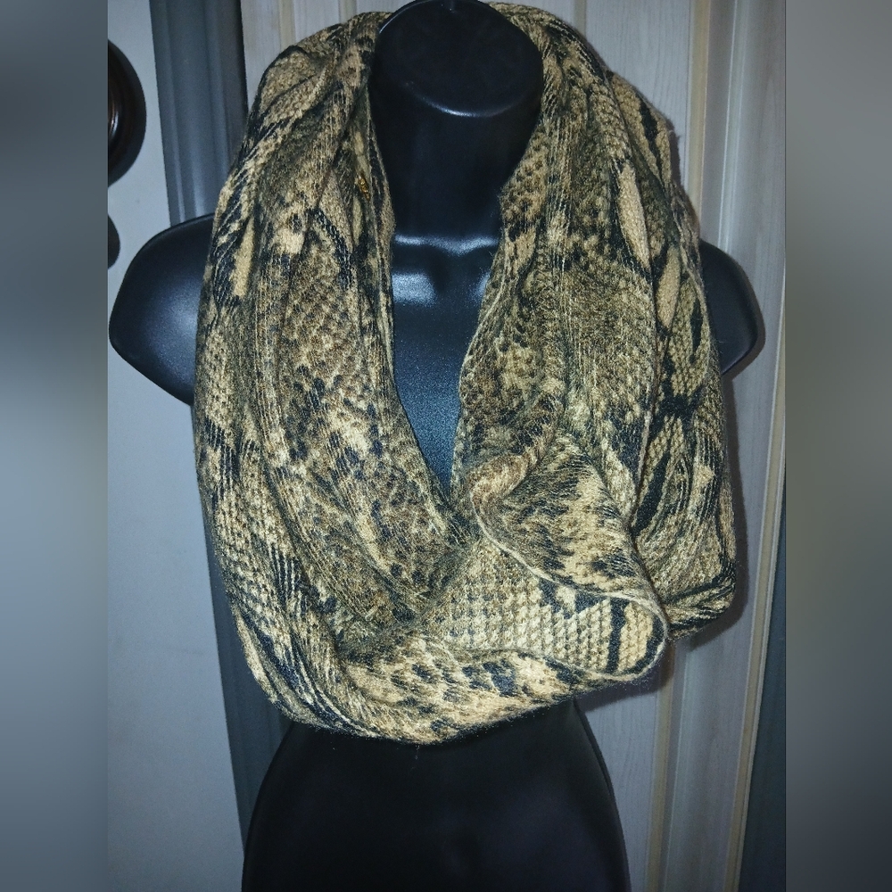 Michael Kors Leopard Print Scarf